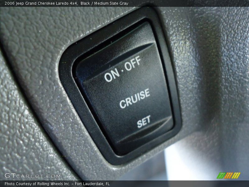 Black / Medium Slate Gray 2006 Jeep Grand Cherokee Laredo 4x4