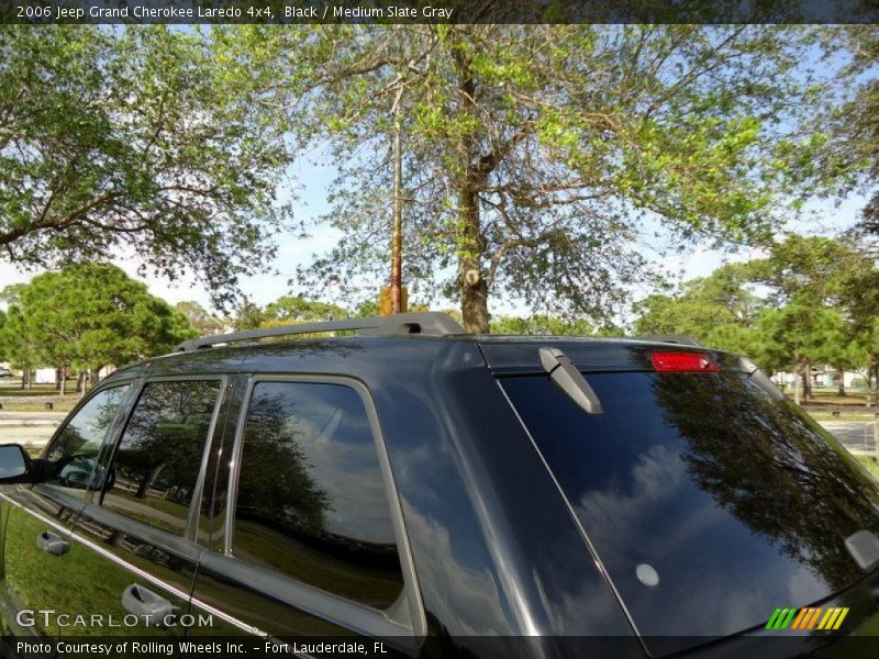 Black / Medium Slate Gray 2006 Jeep Grand Cherokee Laredo 4x4