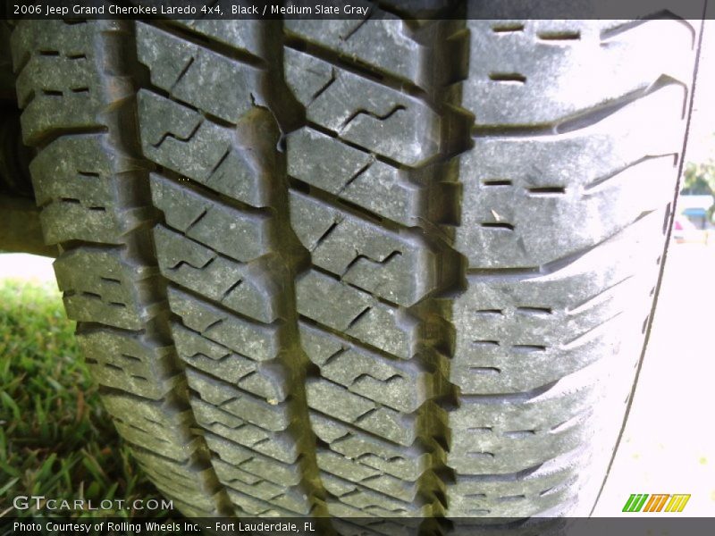 Black / Medium Slate Gray 2006 Jeep Grand Cherokee Laredo 4x4