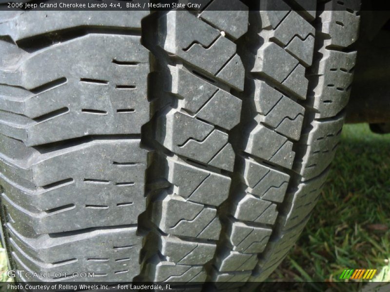 Black / Medium Slate Gray 2006 Jeep Grand Cherokee Laredo 4x4