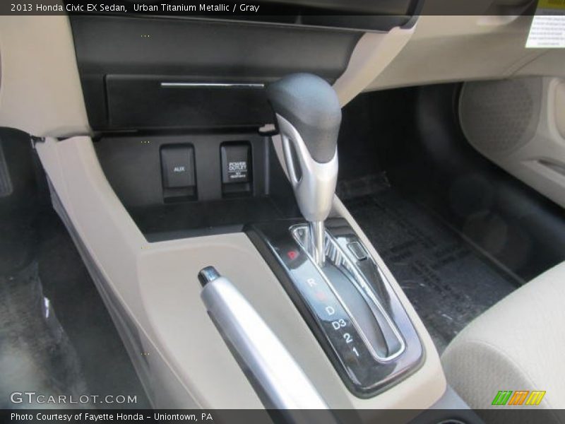 Urban Titanium Metallic / Gray 2013 Honda Civic EX Sedan