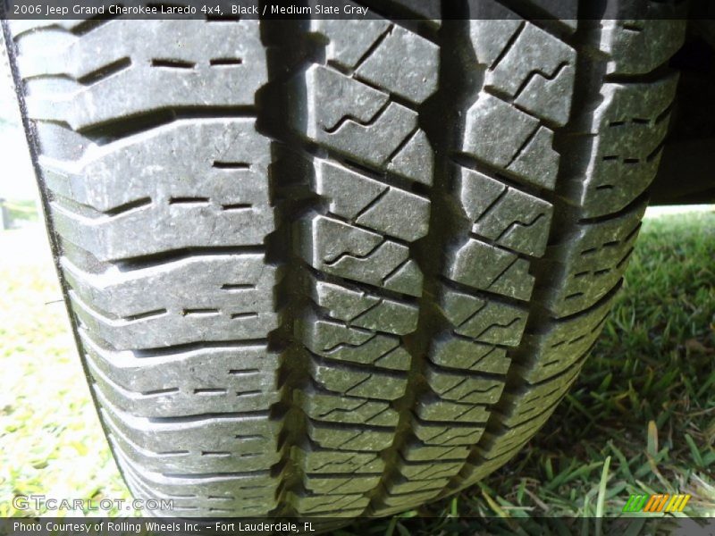 Black / Medium Slate Gray 2006 Jeep Grand Cherokee Laredo 4x4