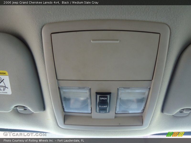 Black / Medium Slate Gray 2006 Jeep Grand Cherokee Laredo 4x4