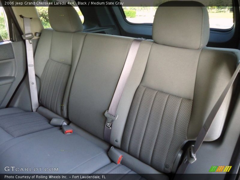 Black / Medium Slate Gray 2006 Jeep Grand Cherokee Laredo 4x4