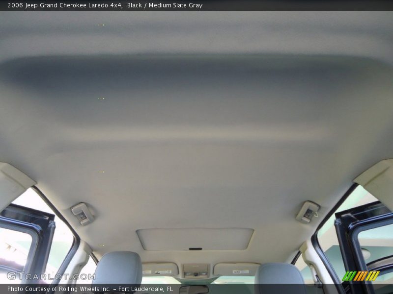 Black / Medium Slate Gray 2006 Jeep Grand Cherokee Laredo 4x4
