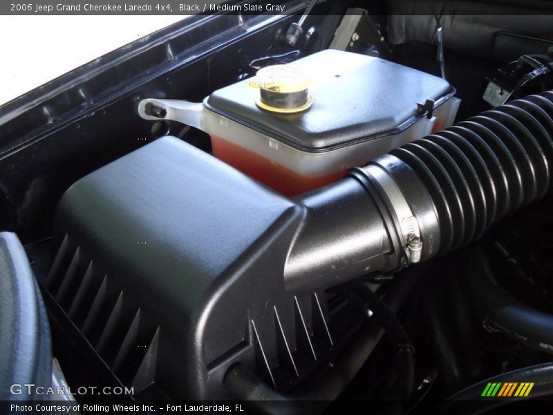 Black / Medium Slate Gray 2006 Jeep Grand Cherokee Laredo 4x4