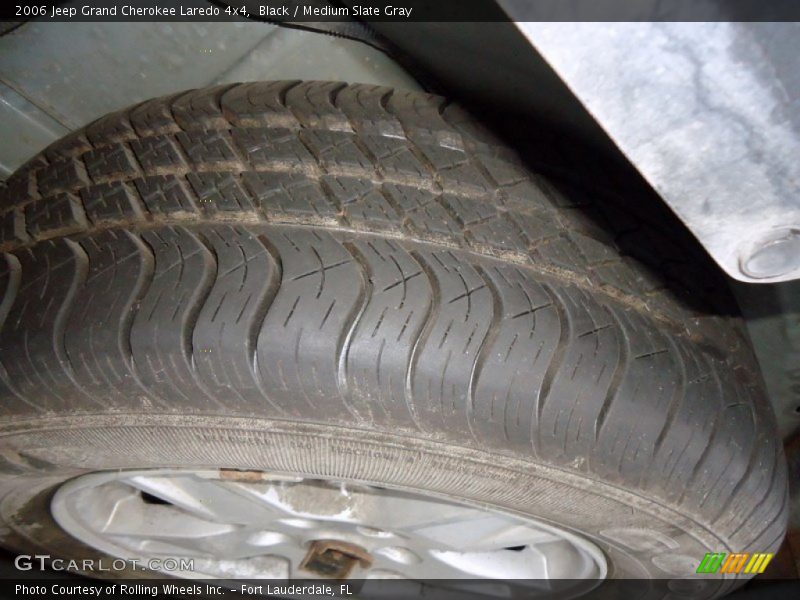 Black / Medium Slate Gray 2006 Jeep Grand Cherokee Laredo 4x4