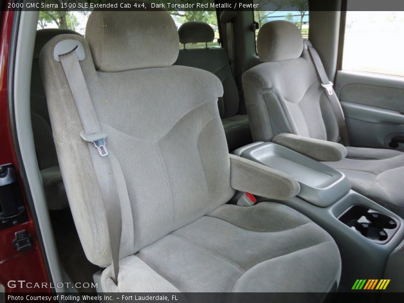 Front Seat of 2000 Sierra 1500 SLE Extended Cab 4x4