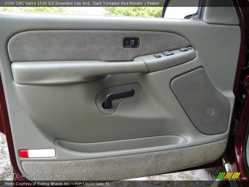 Door Panel of 2000 Sierra 1500 SLE Extended Cab 4x4