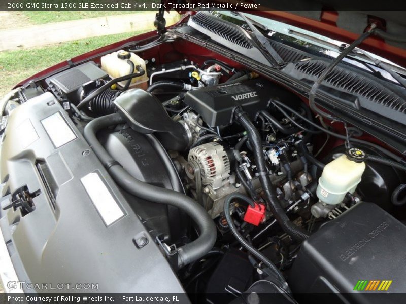  2000 Sierra 1500 SLE Extended Cab 4x4 Engine - 5.3 Liter OHV 16-Valve Vortec V8
