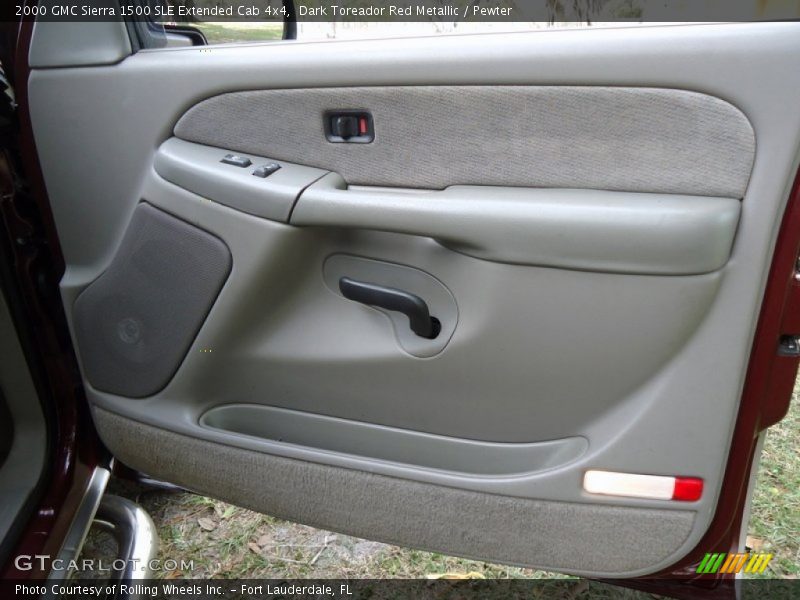 Door Panel of 2000 Sierra 1500 SLE Extended Cab 4x4