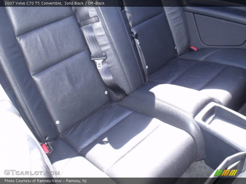 Solid Black / Off-Black 2007 Volvo C70 T5 Convertible