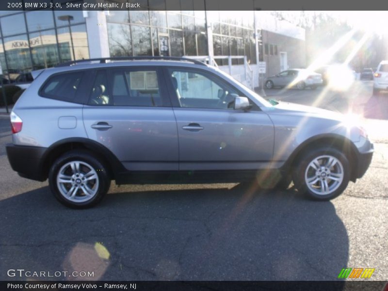 Silver Gray Metallic / Black 2005 BMW X3 3.0i