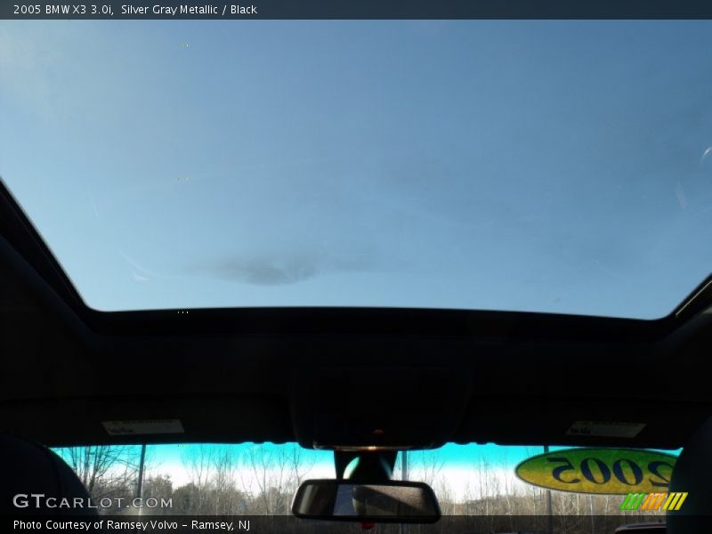Silver Gray Metallic / Black 2005 BMW X3 3.0i