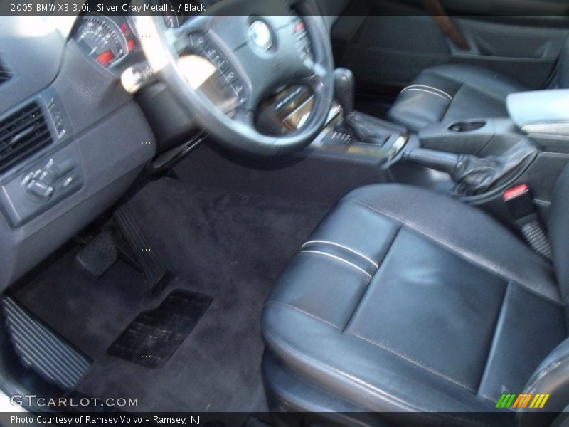 Silver Gray Metallic / Black 2005 BMW X3 3.0i