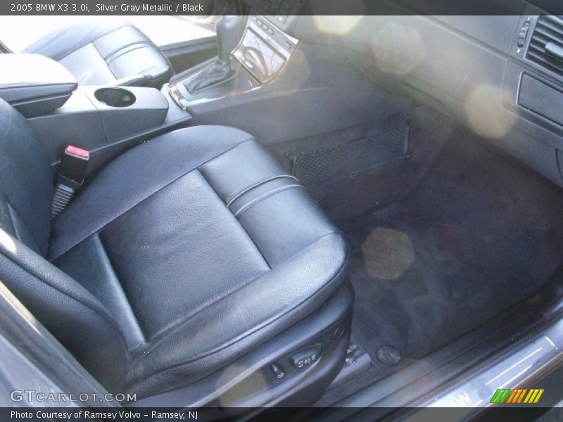 Silver Gray Metallic / Black 2005 BMW X3 3.0i