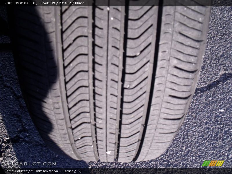 Silver Gray Metallic / Black 2005 BMW X3 3.0i