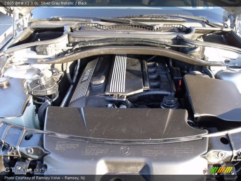 Silver Gray Metallic / Black 2005 BMW X3 3.0i