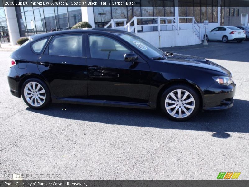 Obsidian Black Pearl / Carbon Black 2008 Subaru Impreza WRX Wagon