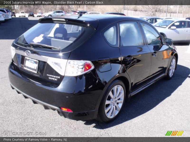 Obsidian Black Pearl / Carbon Black 2008 Subaru Impreza WRX Wagon