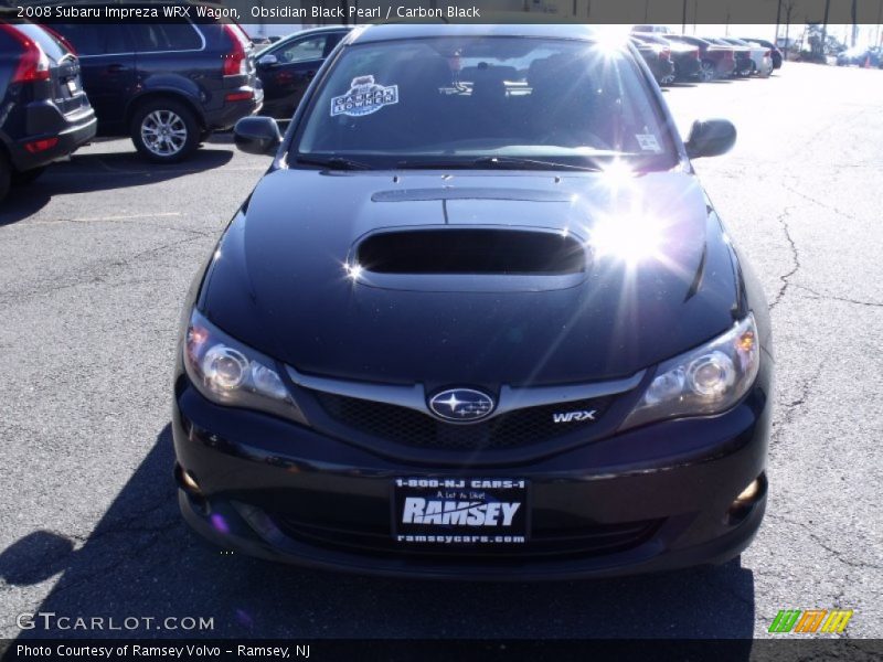 Obsidian Black Pearl / Carbon Black 2008 Subaru Impreza WRX Wagon