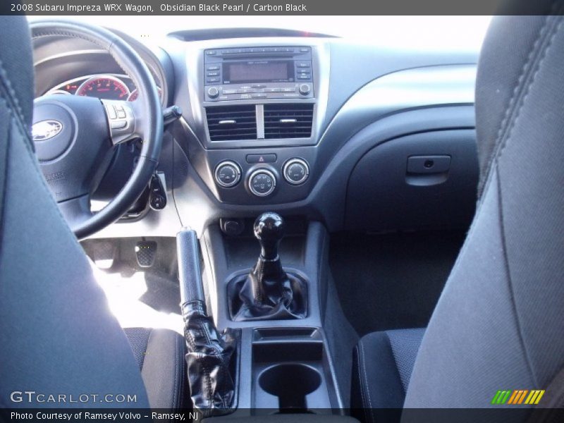 Obsidian Black Pearl / Carbon Black 2008 Subaru Impreza WRX Wagon
