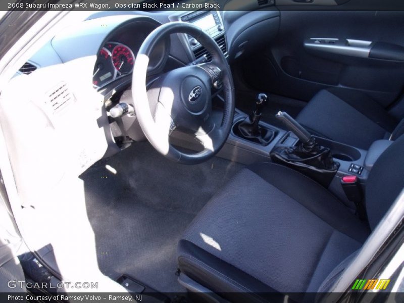 Obsidian Black Pearl / Carbon Black 2008 Subaru Impreza WRX Wagon