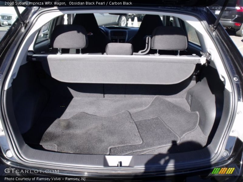 Obsidian Black Pearl / Carbon Black 2008 Subaru Impreza WRX Wagon