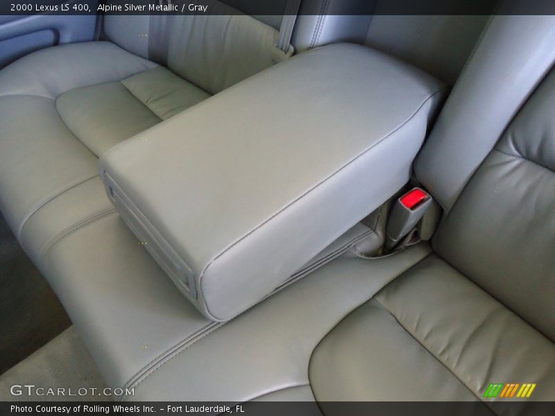 Alpine Silver Metallic / Gray 2000 Lexus LS 400