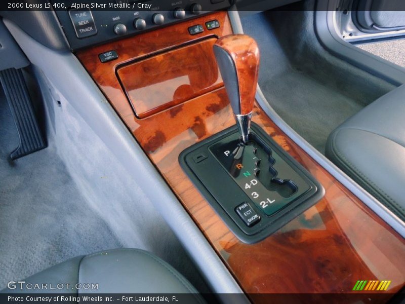 Alpine Silver Metallic / Gray 2000 Lexus LS 400