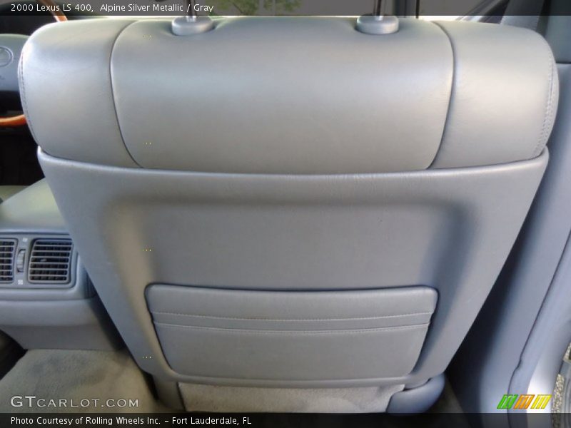 Alpine Silver Metallic / Gray 2000 Lexus LS 400