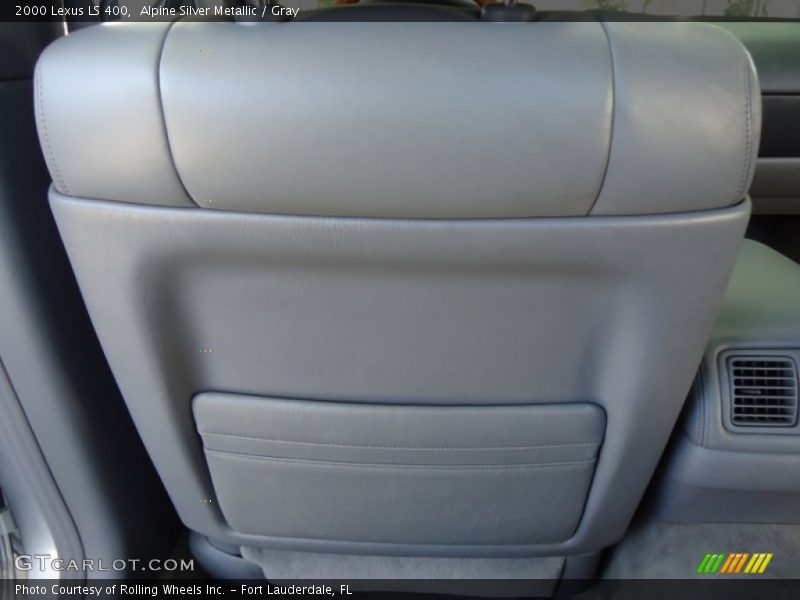 Alpine Silver Metallic / Gray 2000 Lexus LS 400