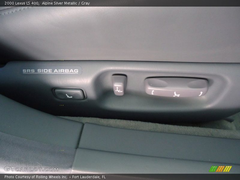 Alpine Silver Metallic / Gray 2000 Lexus LS 400