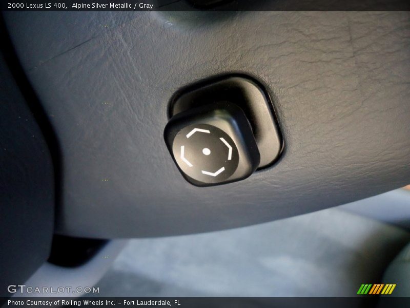 Alpine Silver Metallic / Gray 2000 Lexus LS 400