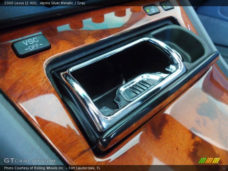 Alpine Silver Metallic / Gray 2000 Lexus LS 400