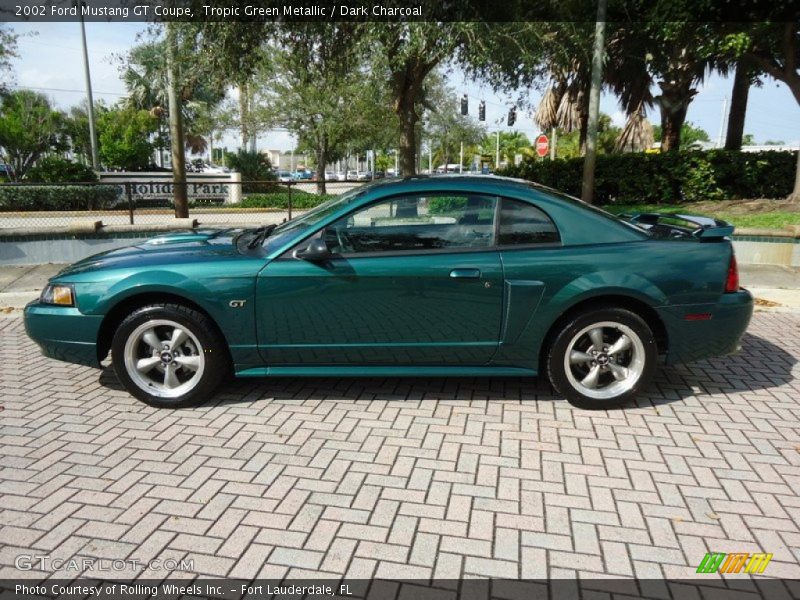  2002 Mustang GT Coupe Tropic Green Metallic