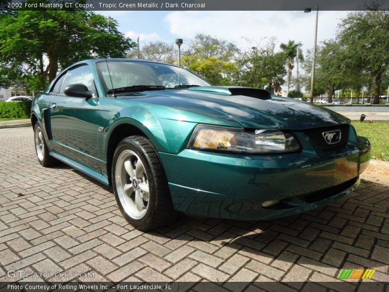  2002 Mustang GT Coupe Tropic Green Metallic