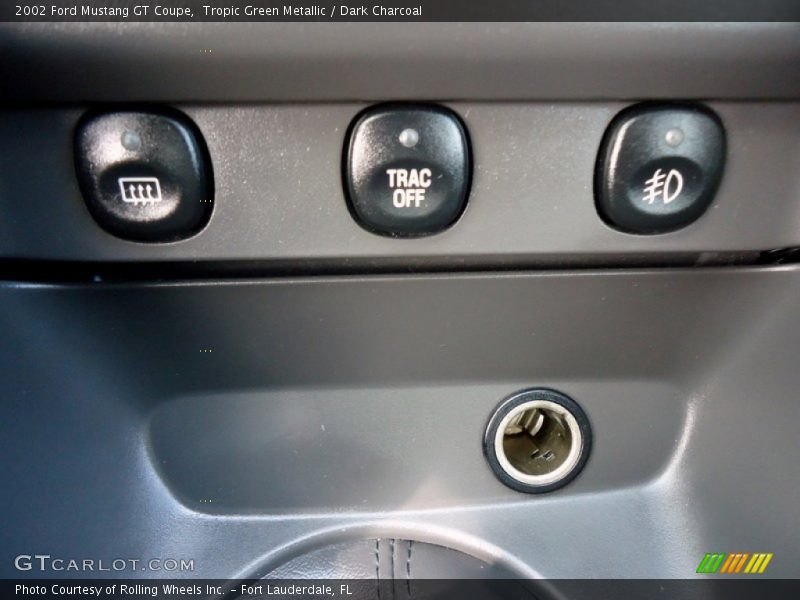 Tropic Green Metallic / Dark Charcoal 2002 Ford Mustang GT Coupe