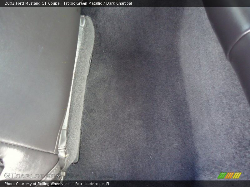 Tropic Green Metallic / Dark Charcoal 2002 Ford Mustang GT Coupe