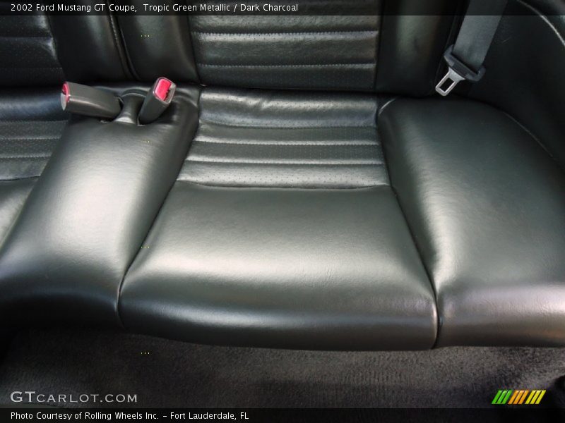Tropic Green Metallic / Dark Charcoal 2002 Ford Mustang GT Coupe
