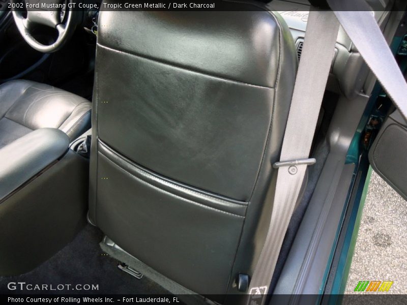 Tropic Green Metallic / Dark Charcoal 2002 Ford Mustang GT Coupe