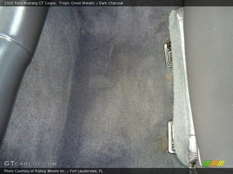 Tropic Green Metallic / Dark Charcoal 2002 Ford Mustang GT Coupe
