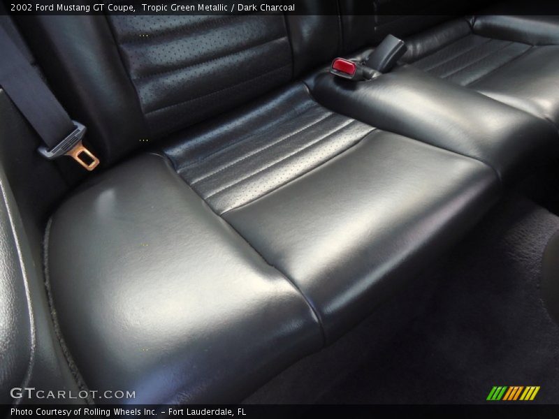 Tropic Green Metallic / Dark Charcoal 2002 Ford Mustang GT Coupe