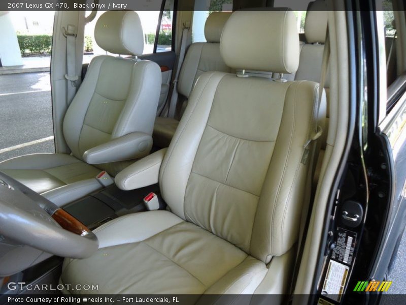 Front Seat of 2007 GX 470