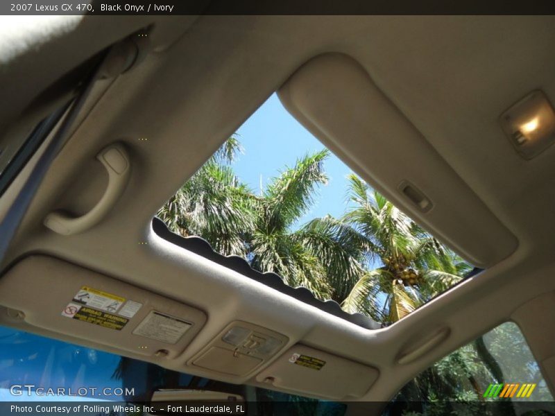 Black Onyx / Ivory 2007 Lexus GX 470