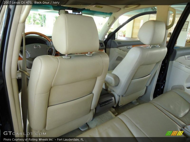 Black Onyx / Ivory 2007 Lexus GX 470