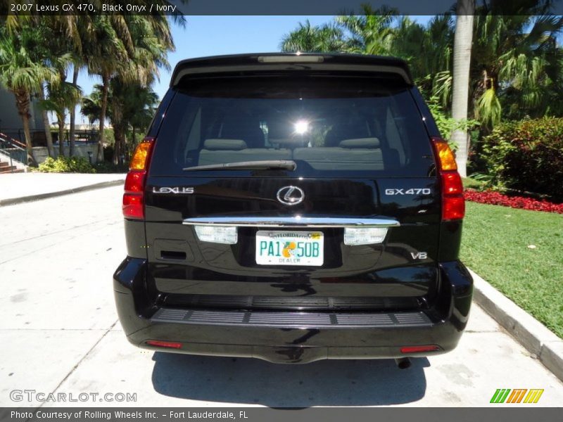 Black Onyx / Ivory 2007 Lexus GX 470