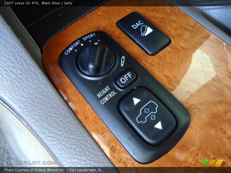 Controls of 2007 GX 470