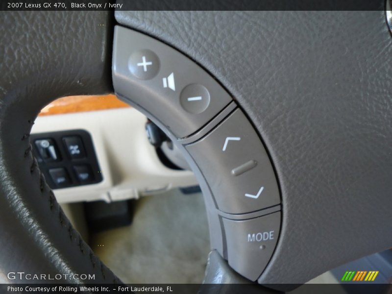 Black Onyx / Ivory 2007 Lexus GX 470