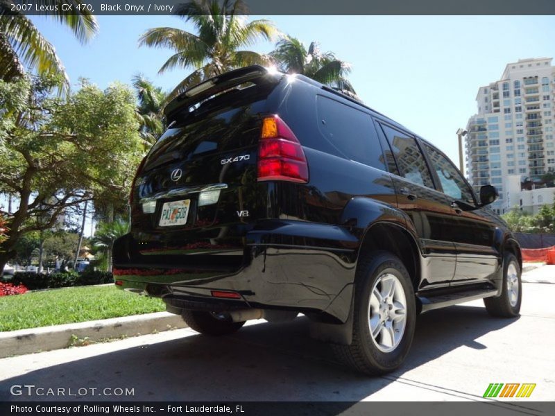 Black Onyx / Ivory 2007 Lexus GX 470